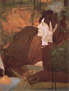 Georges de  Feure The Voice of Evil Spain oil painting artist